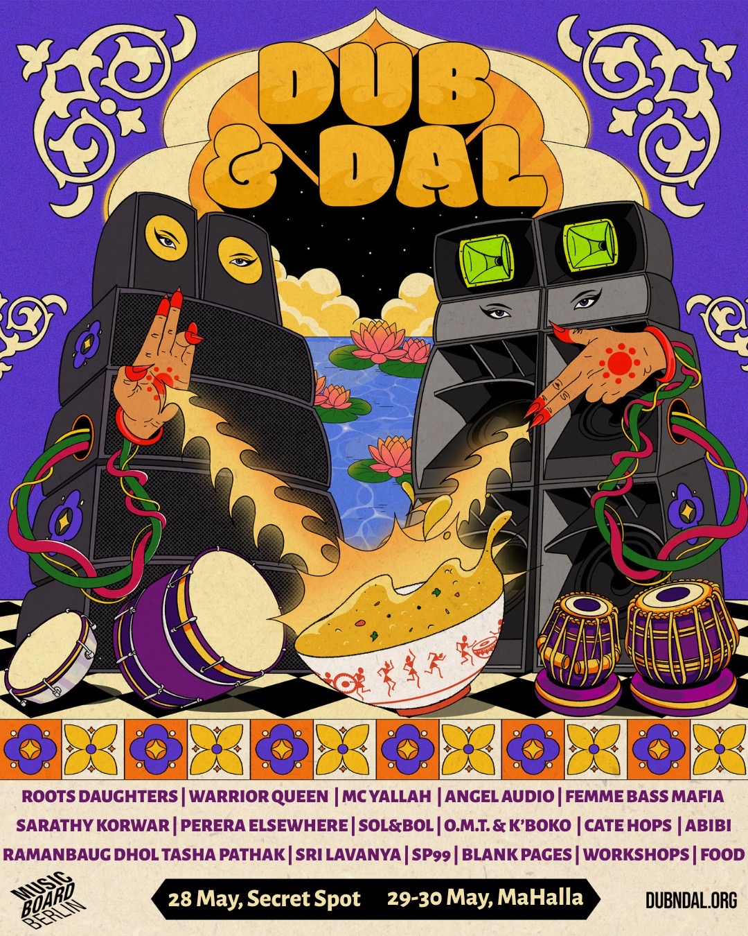 Dub&Dal Festival 2026 Poster